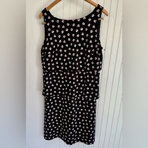 Tommy Hilfiger Black Floral Dress Size 8